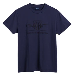 T-Shirt nachtblau / ultramarinblau