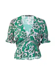 Bluza zelena / lila