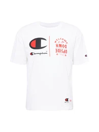 T-Shirt rot / schwarz / wei