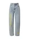 Ed Hardy Kavbojke 'BORN WILD'  moder denim / apno / smaragd / črna