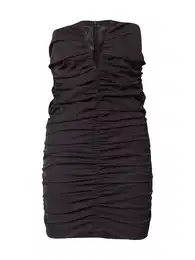 Koktejlové šaty černá