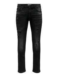 Jeans ''''Loom'''' black denim
