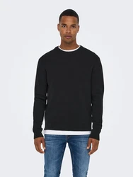 Only & Sons Pullover 'Phill' schwarz
