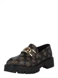 Slipper 'Ilary' čokoládová / světle hnědá / zlatá