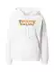 LEVI'S  Sweater majica 'LSE Graphic Standard Hoo'  zlatna / bijela