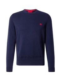 Pullover 'San Cassius-C1' dunkelblau / rot