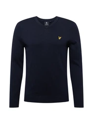 Lyle & Scott Pullover navy/gelb