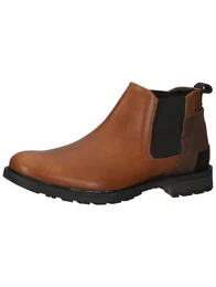 Chelsea Boots cognac / schwarz