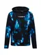 HOLLISTER Sweatshirt aqua / schwarz / weiß