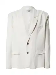 Sako 'Leon' béžová / béžový melír / offwhite