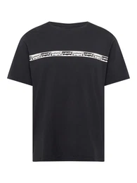 LEVI'S Shirt 'SS Relaxed Fit Tee' schwarz / weiß