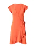 Oranžové zavinovací šaty image