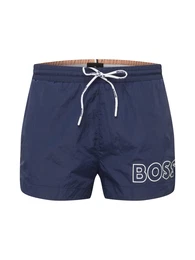 Badeshorts 'Mooneye' navy / wei