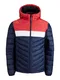 JACK & JONES Jacke 'Hero' marine / hellrot / wei