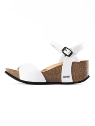 Sandale 'Maya' crna / bijela