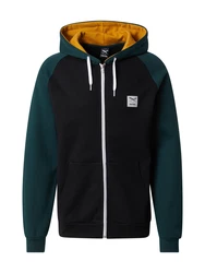 Iriedaily Sweatjacke De College 2 nachtblau/gelb/jade