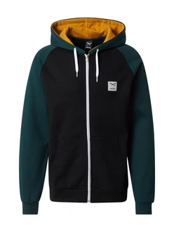Iriedaily Sweatjacke De College 2 nachtblau/gelb/jade