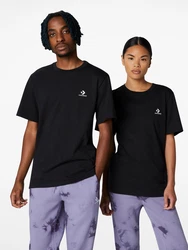 CONVERSE T-Shirt schwarz/weiß