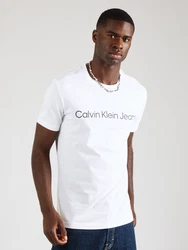 Calvin Klein Jeans T-Shirt schwarz/weiß
