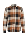 ONLY & SONS Karohemd GUDMUND LIFE LS 3T CHECK SHIRT beige/hellbraun/grau/schwarz