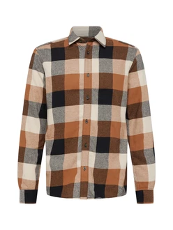 ONLY & SONS Karohemd GUDMUND LIFE LS 3T CHECK SHIRT beige/hellbraun/grau/schwarz ONLY & SONS Karohemd GUDMUND LIFE LS 3T CHECK SHIRT beige/hellbraun/grau/schwarz