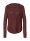 VERO MODA Svetr ''''Esme''''  burgundsk erve