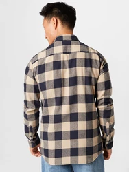 Only & Sons Hemd Gudmund navy/hellbraun