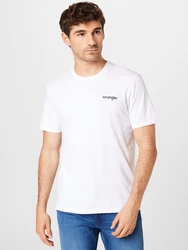 WRANGLER T-Shirt Sign Off navy/wei
