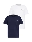 WRANGLER T-Shirt Sign Off navy/wei