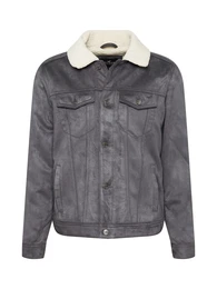 Jacke creme / dunkelgrau