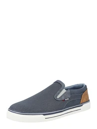 Bata Slip On nachtblau / cognac / grau / weiß