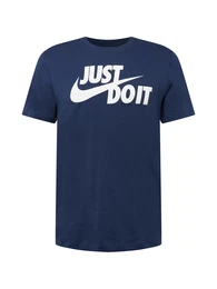Shirt 'Swoosh' navy / wei