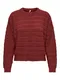 ONLY Svetr 'NEW LERKE'  tmavě červená