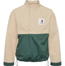 bergangsjacke 'Chicago' beige / grn / schwarz / wei