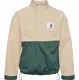 KANGOL bergangsjacke 'Chicago' beige / grn / schwarz / wei