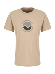 T-Shirt ''''Lorenzo'''' (GOTS) rauchblau / taupe / schwarz