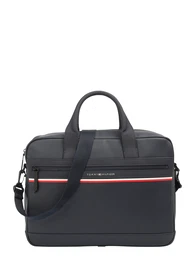Laptoptasche dunkelblau / rot / weiß