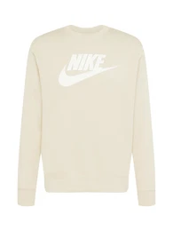 Sportsweatshirt beige / wei