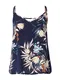 ONLY Top 'ONLNOVA LIFE PARIS'  noční modrá / světlemodrá / hnědá / offwhite