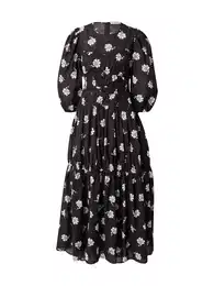 Šaty 'DERJA' černá / bílá