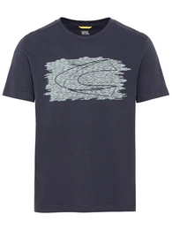 T-Shirt aus Organic Cotton dunkelblau