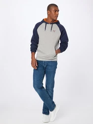 Iriedaily Sweatshirt De College navy / graumeliert / dunkelorange / karminrot