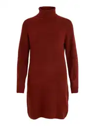 Úpletové šaty 'Randy' rezavě červená