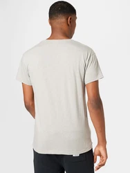 Derbe T-Shirt graumeliert/rot
