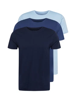 Polo Ralph Lauren T-Shirts CREW 3-PACK-CREW UNDERSHIRT 'Spring Start' navy / hellblau / dunkelblau