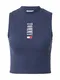 Tommy Jeans Top  mornarsko plava / crvena / bijela
