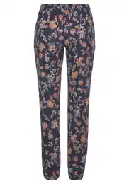 Pyžamové kalhoty marine modrá / mix barev