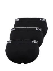 BOSS Slip Cotton Stretch (3-St) beige/schwarz/weiß