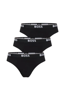 BOSS Slip Cotton Stretch (3-St) beige/schwarz/weiß BOSS Slip Cotton Stretch (3-St) beige/schwarz/weiß