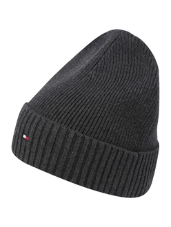 TOMMY HILFIGER Mütze navy / anthrazit / rot / weiß TOMMY HILFIGER Mütze navy / anthrazit / rot / weiß